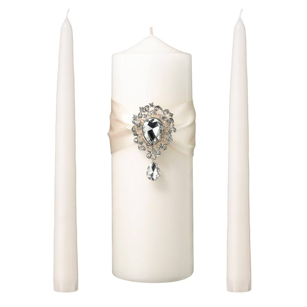 Ivory Candle Wedding Ceremony Set T171