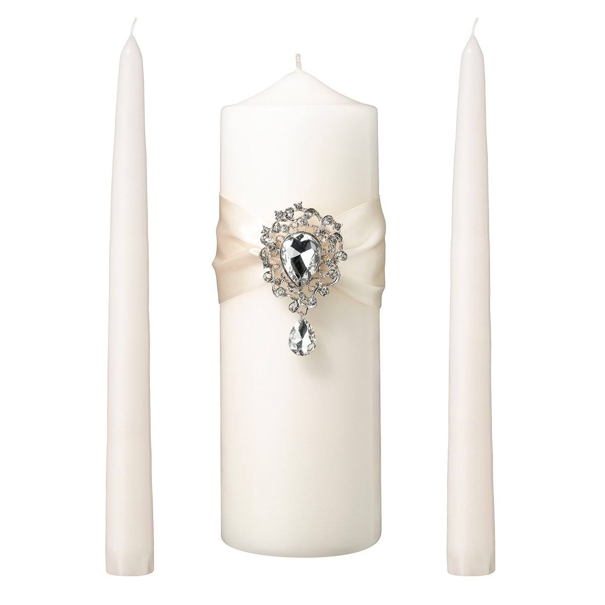 Ivory Candle Wedding Ceremony Set T171