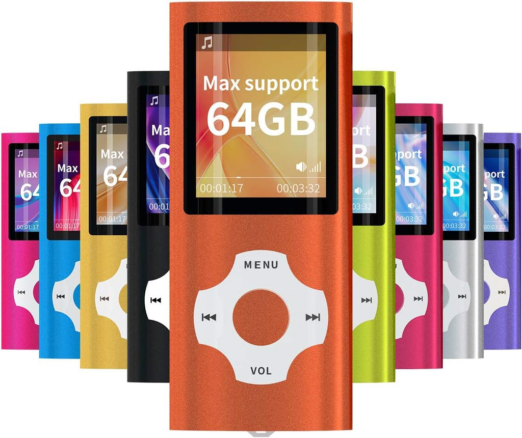 Black Slim 1.8 LCD Mp3 Mp4 Media Player X697