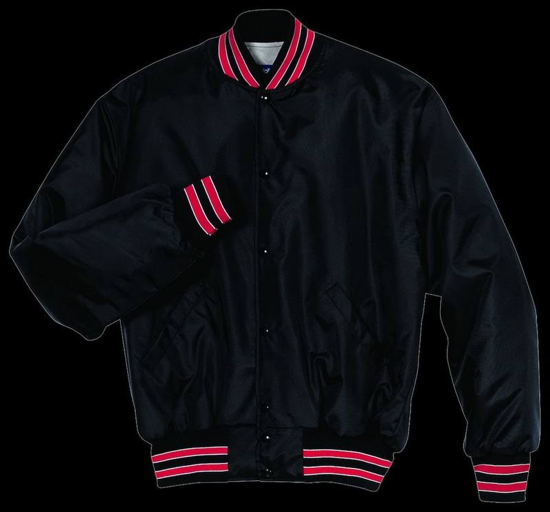 Heritage Jacket Black/Scarlet/White M L3443