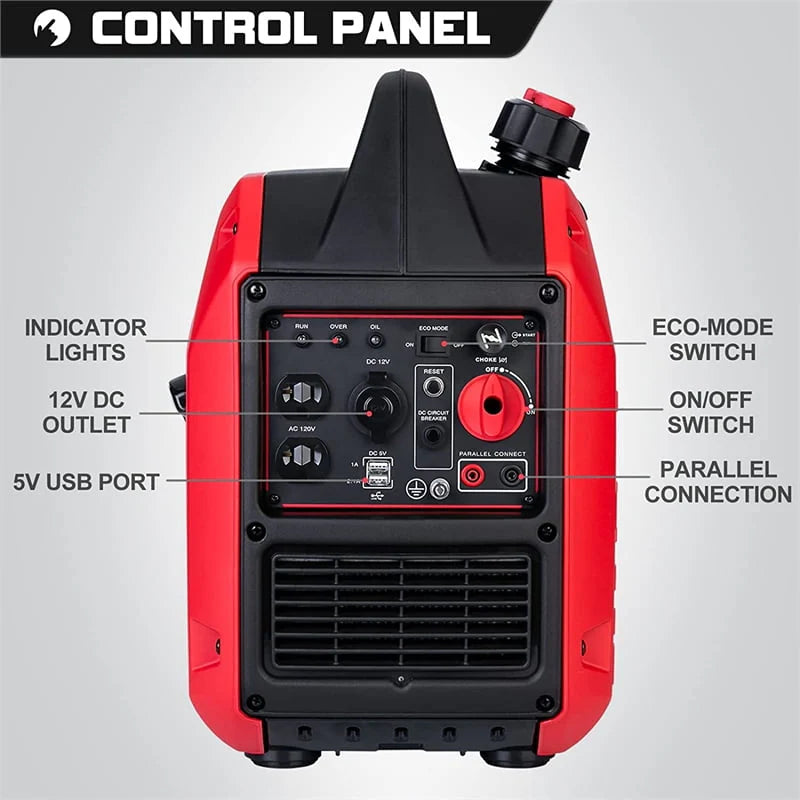 2200 Watts Gas Powered Inverter Generator D2885