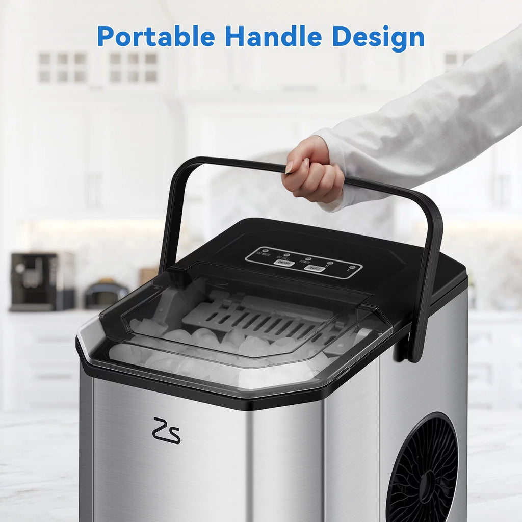 Countertop Nugget Ice Maker with Self-cleaning A40649