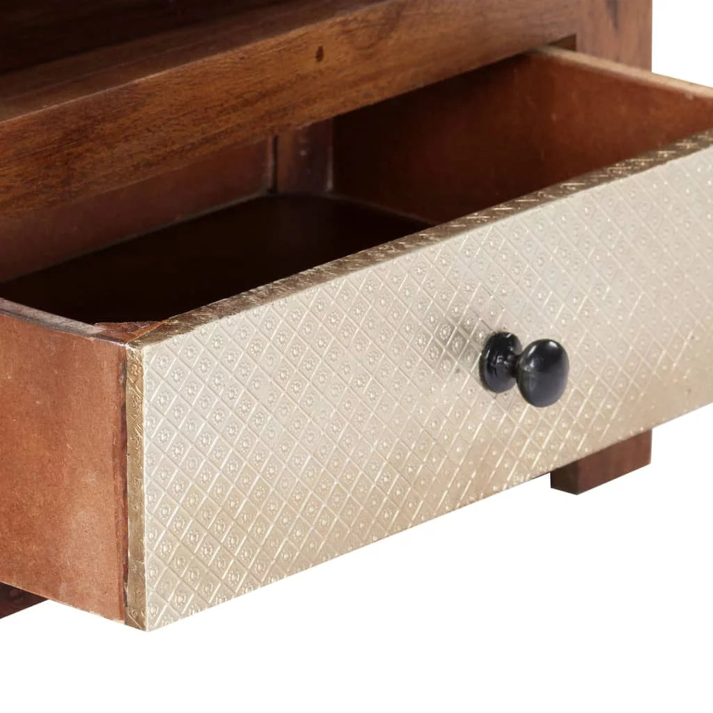 Solid Sheesham Wood TV Cabinet S43127