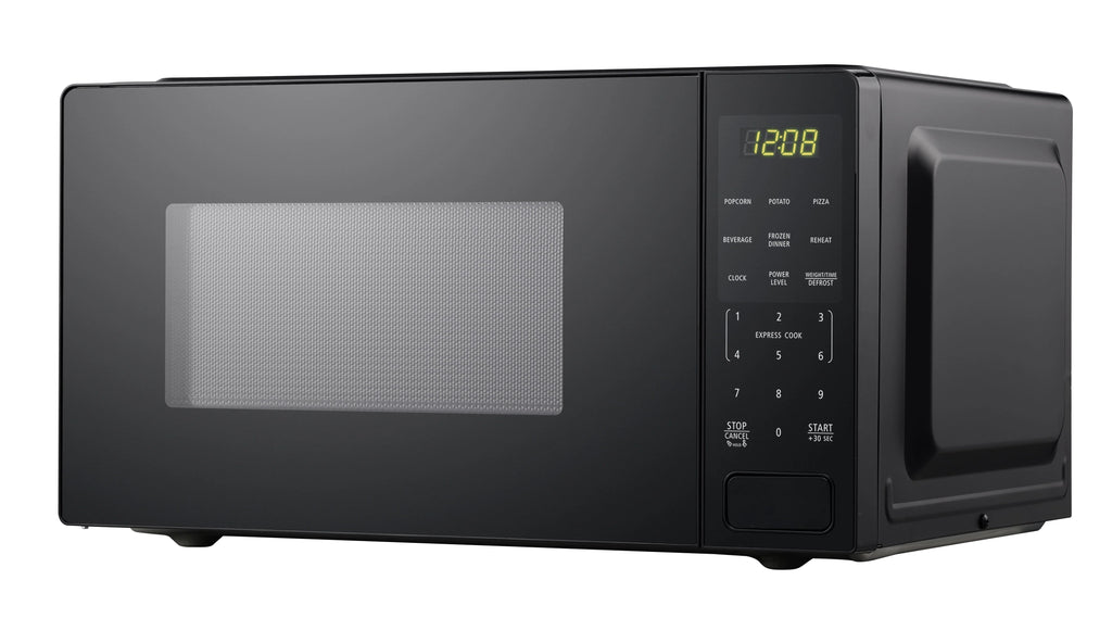 1.1 Cu ft 1000 Watts Black Countertop Microwave Oven T339738