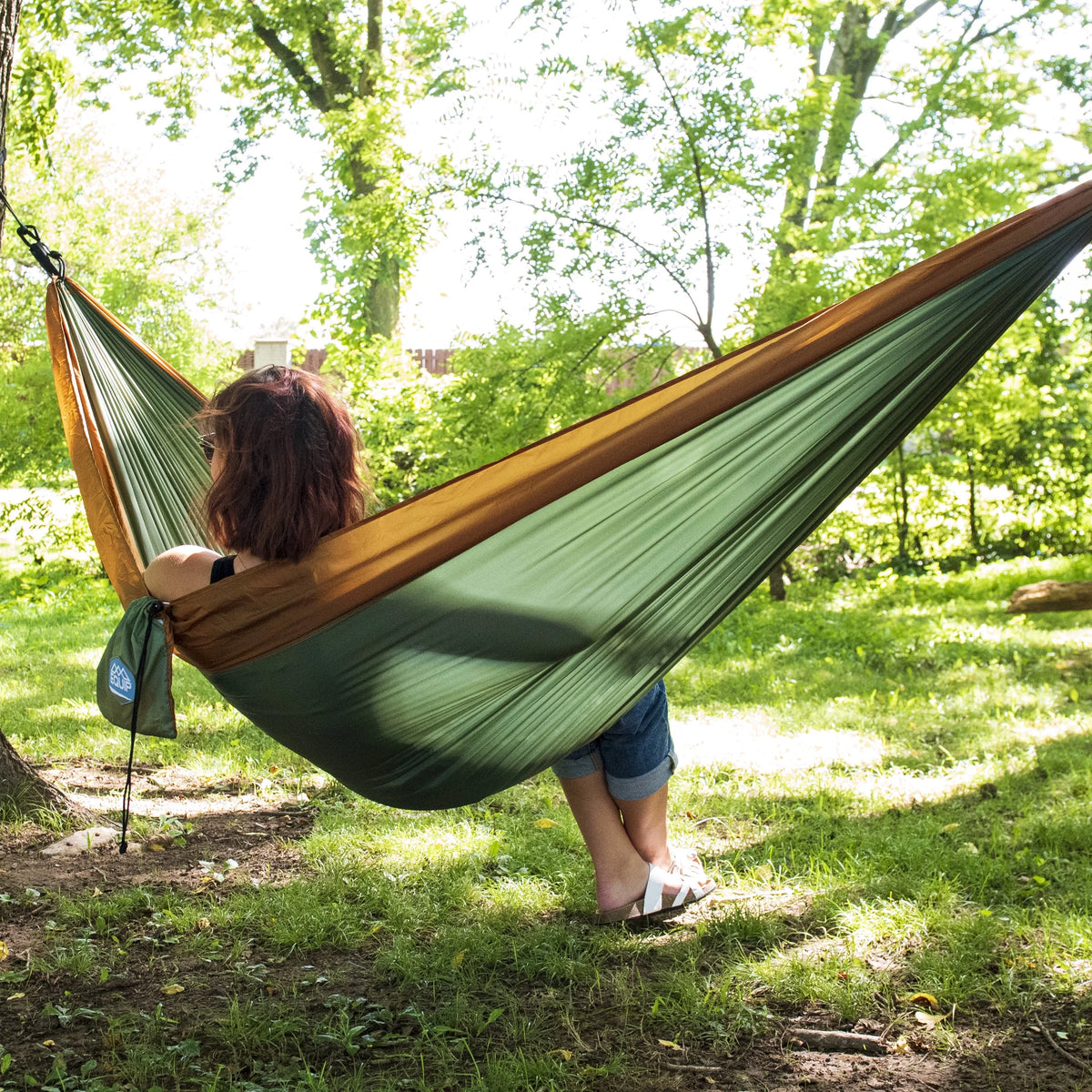 Nylon Portable Camping Hammock Y617077