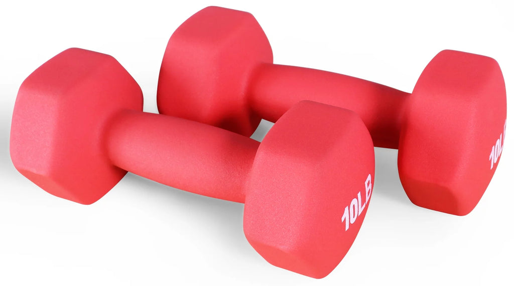 1 lbs Pair Vinyl Coated Dumbbells F8811