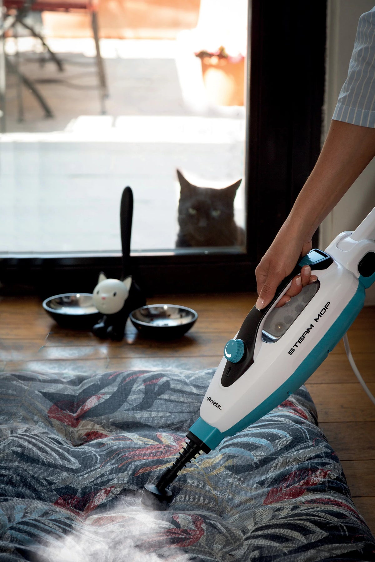 Foldable Floor Steam Mop Cleaner 10in1 1500W P589