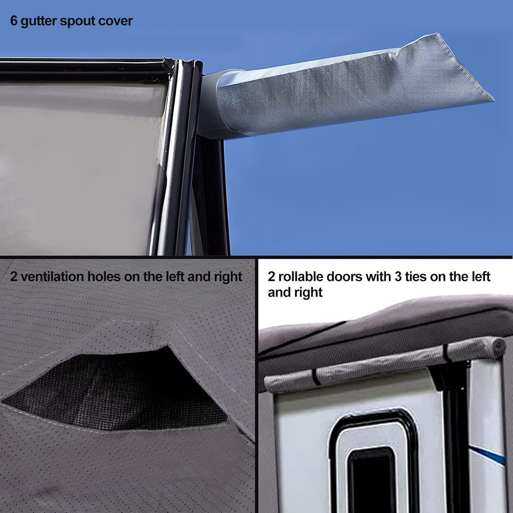6 Layers 14'-16' Ripstop RV Cover Y4737