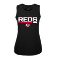 Women's Black Muscle Tank Top J11630
