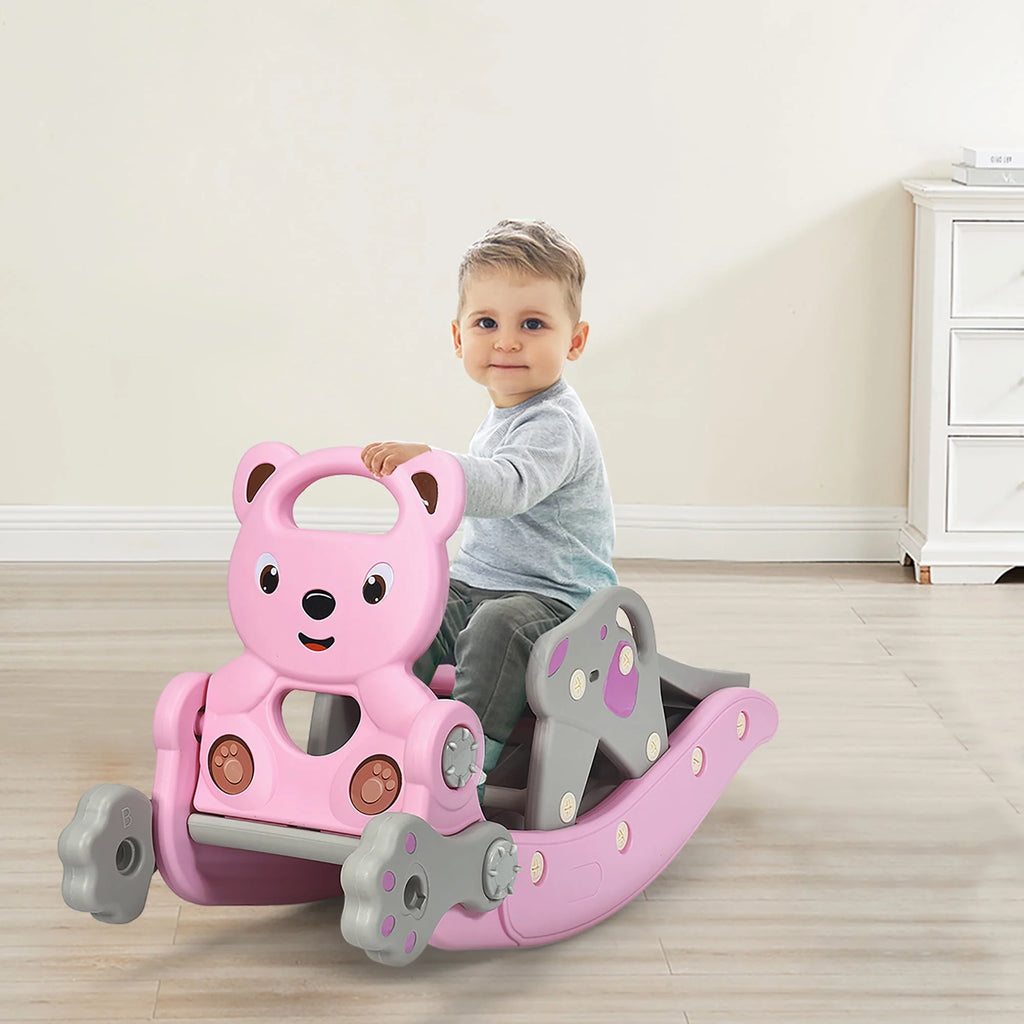 4-in-1 Kids Swing Slide Set T871414