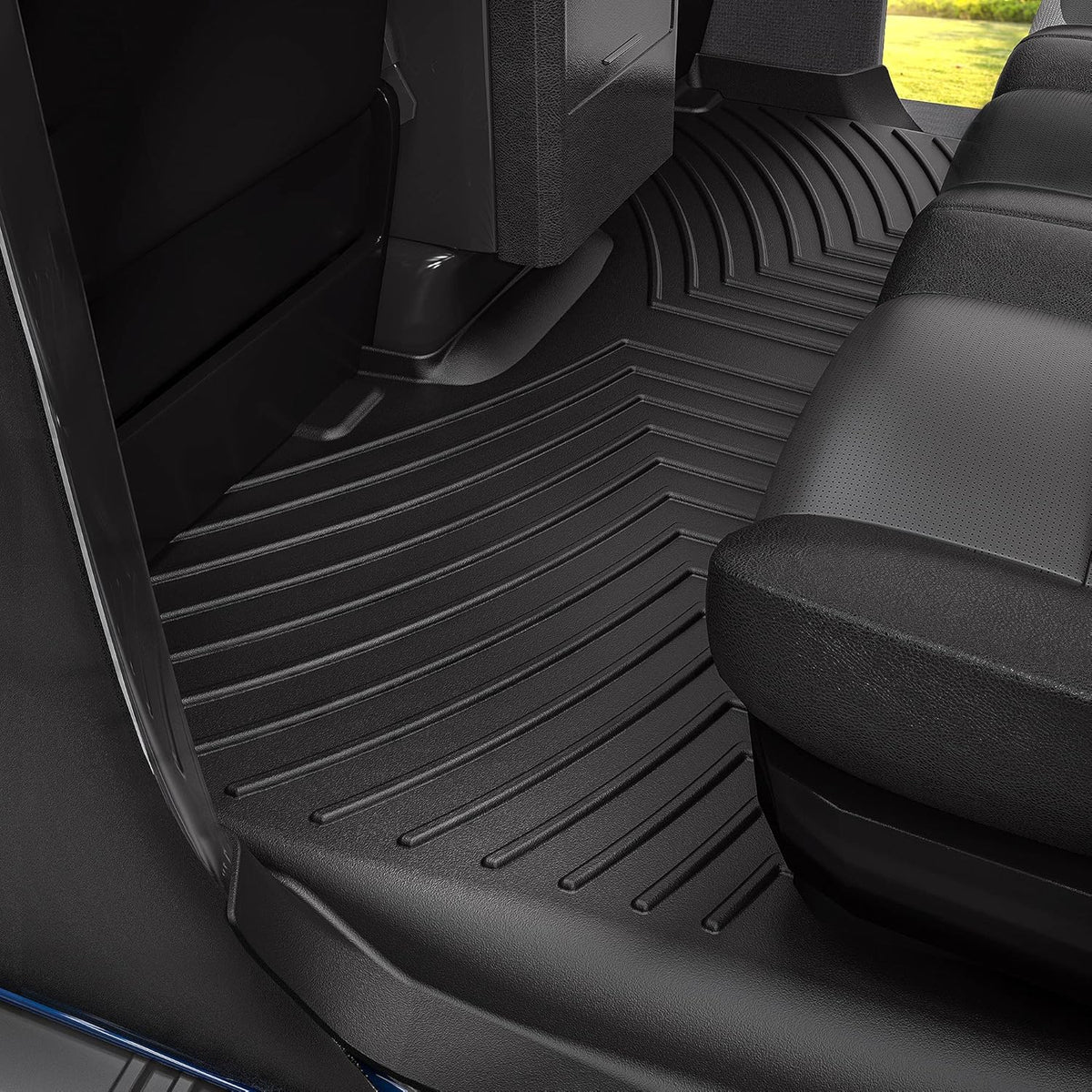 Custom Fit All Weather Front & 2nd Seat Floor Liners V609