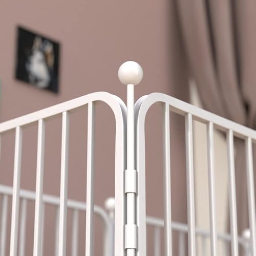 White Heavy Duty Dog Playpen A214