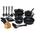 32 Piece Black Kitchen Combo F7789