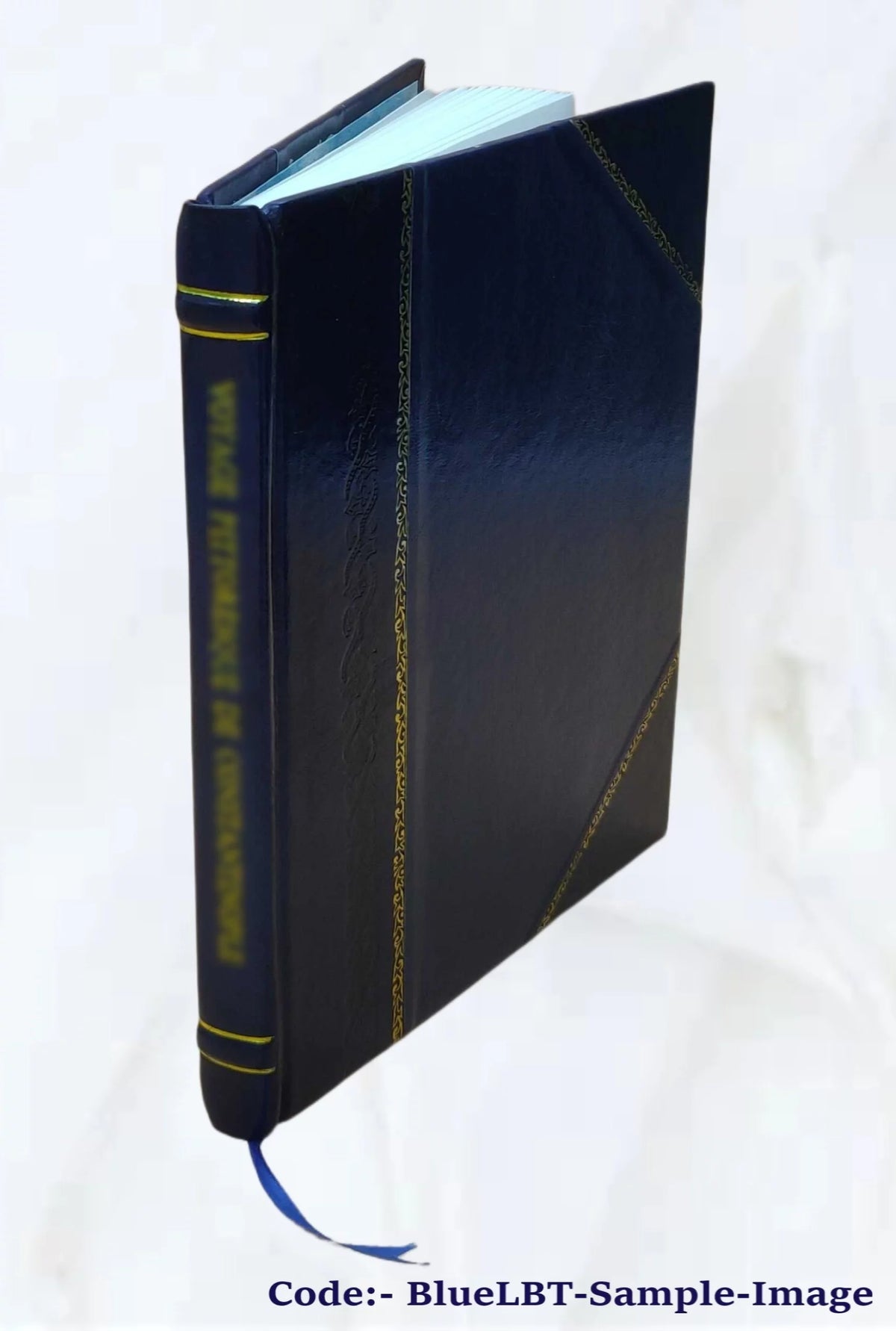Leather Bound Book A521218