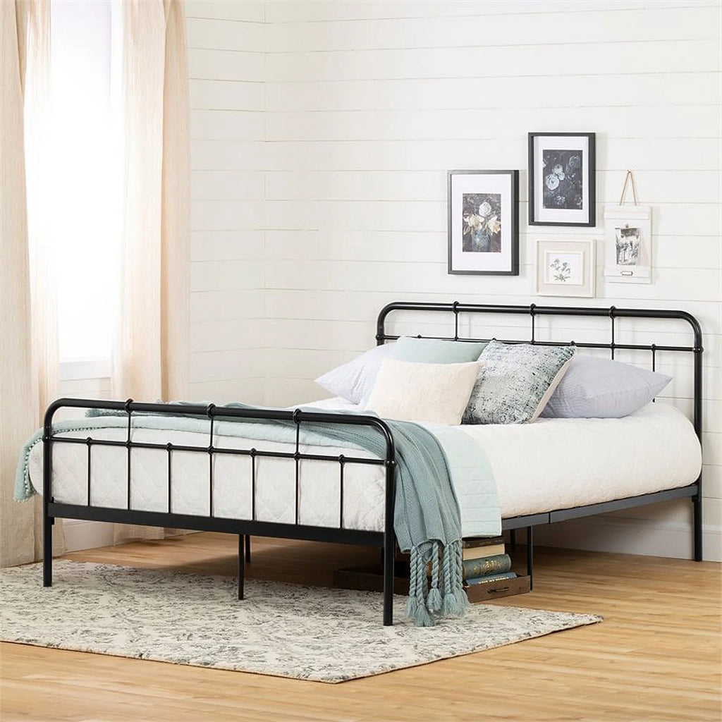Queen Metal Spindle Bed Y9333