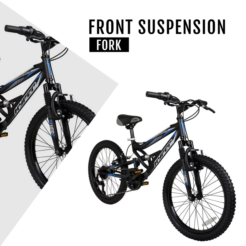 20 Boys Black Mountain Bike J53560