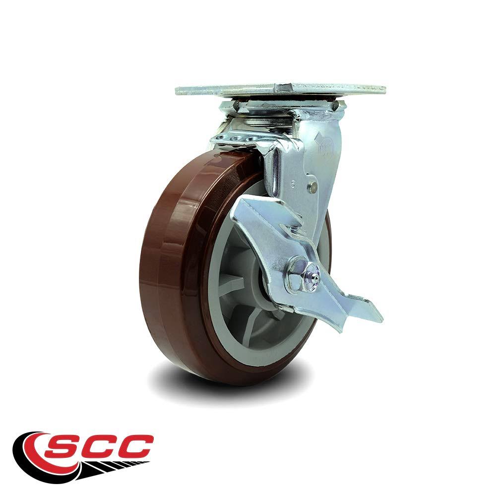 6x22 Heavy Duty Polyurethane Caster Set of 4 N8794