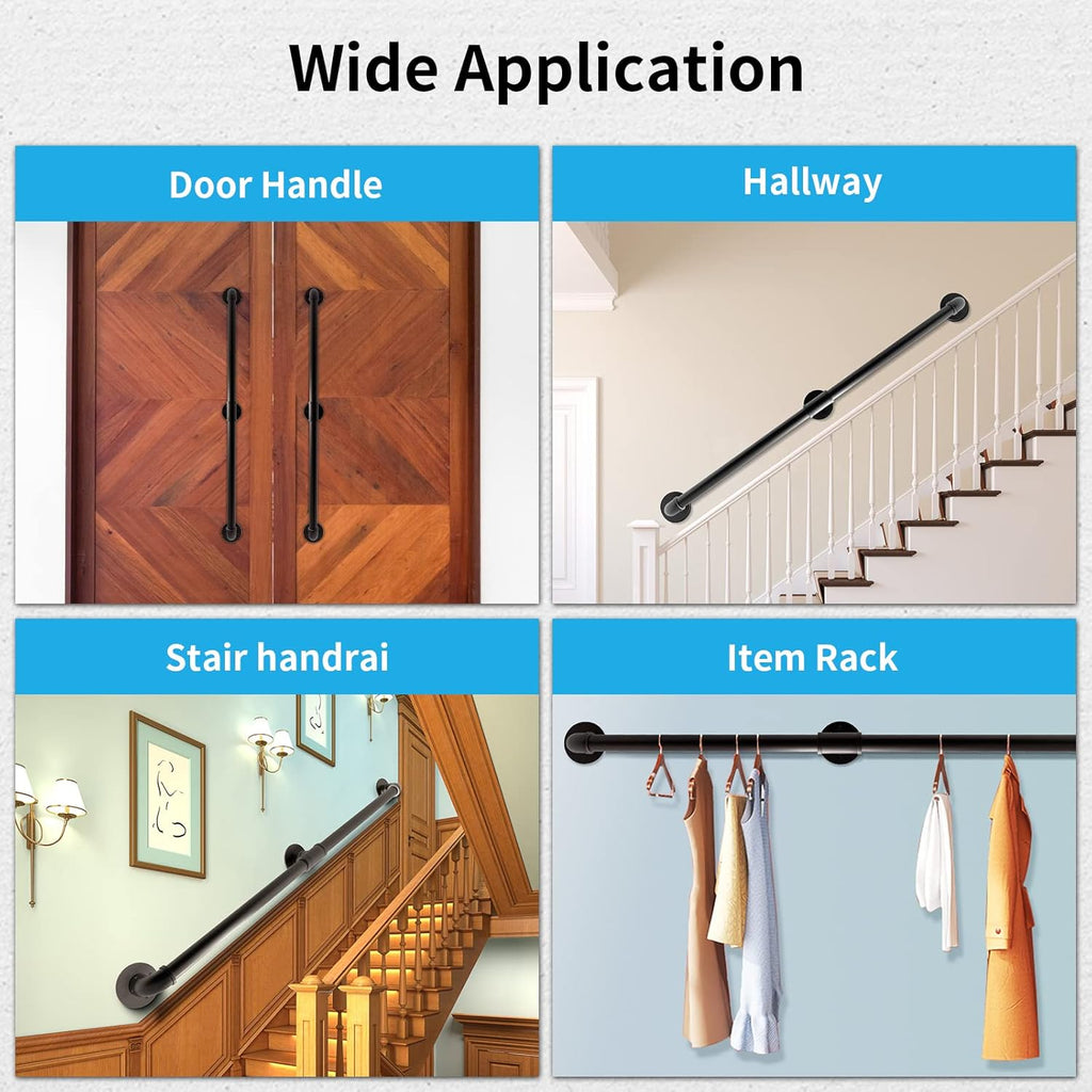 Wall Handrail 6FT/180CM Galvanized Pipe J3554