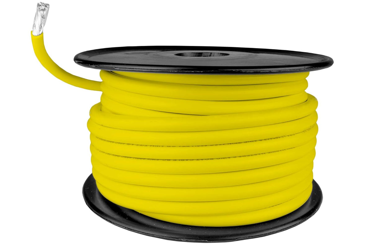 8 AWG Tinned Copper Marine Wire 30 Feet White G432616