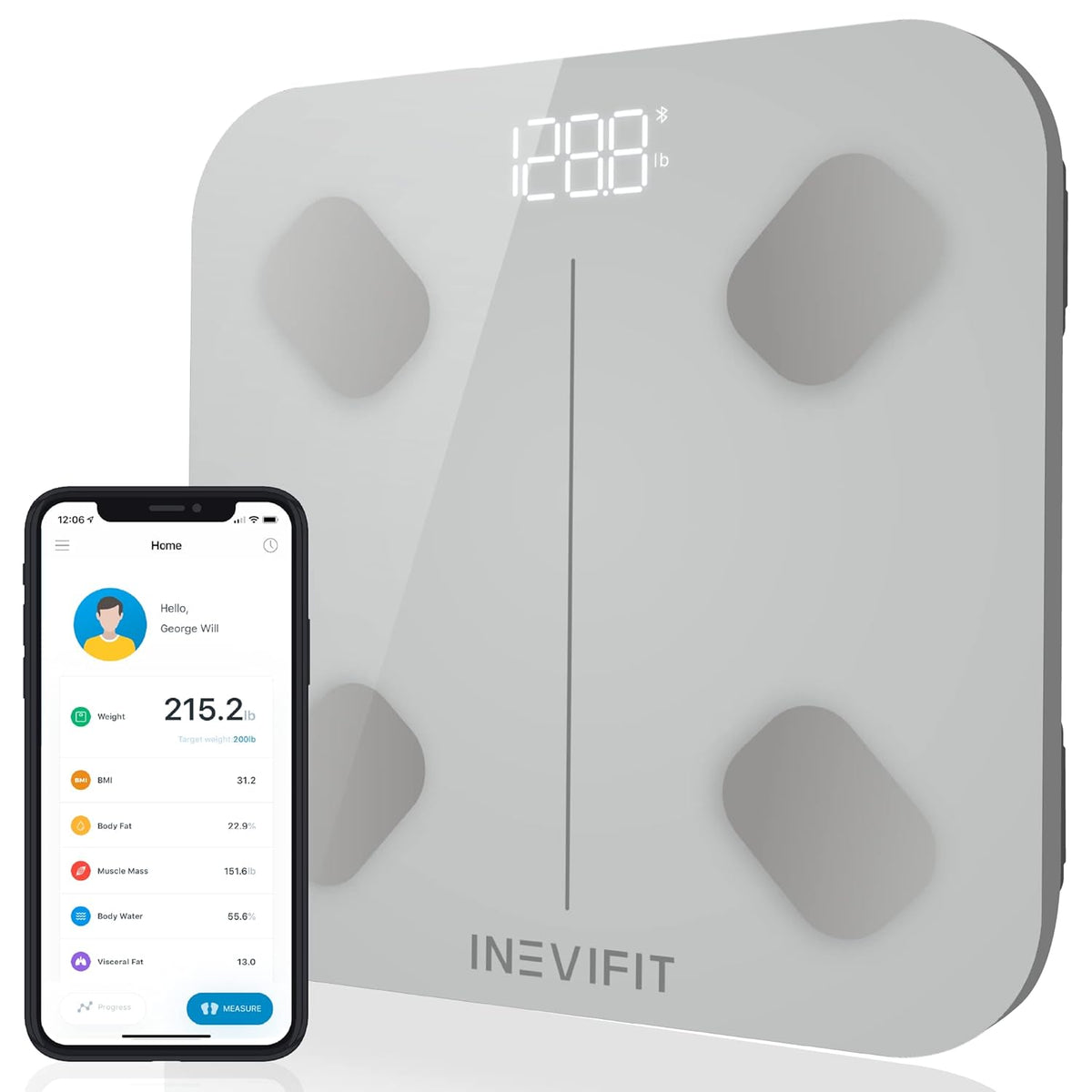 Smart Bluetooth Body Composition Scale W3242