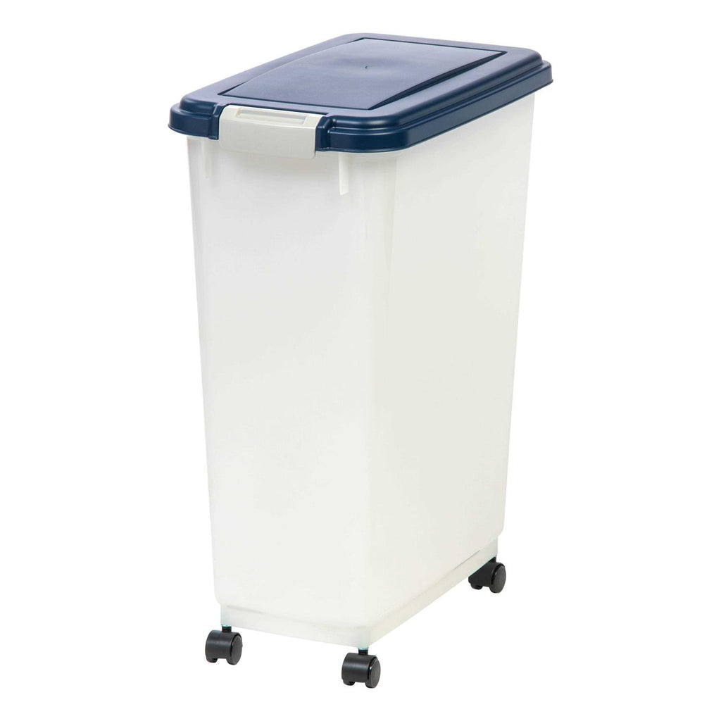 Airtight Pet Food Storage Container with Casters W591685
