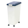 Airtight Pet Food Storage Container with Casters W591685