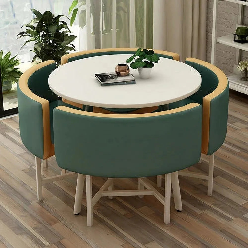 Dining Table Set 4 Chairs Z453