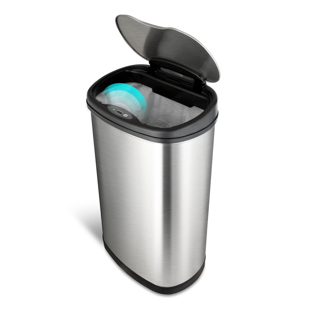13.2 Gallon Stainless Steel Motion Sensor Trash Can F169