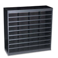Black 36-Compartment Steel Literature Sorter U254283