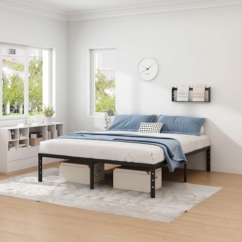 Queen Size Metal Bed Frame O670036