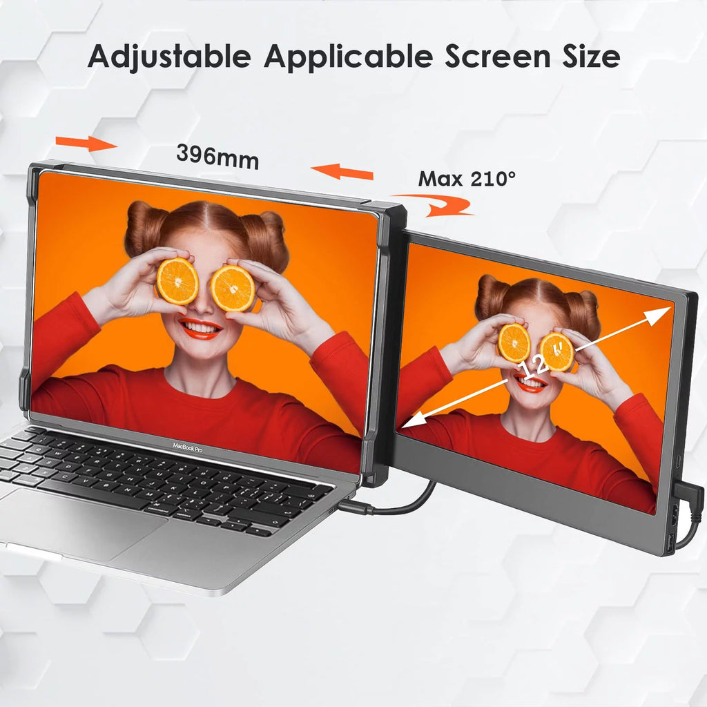 Laptop Screen Extender 12" Full HD IPS Dual Monitor Z987