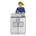 Navy Play Kitchen Stove V2120