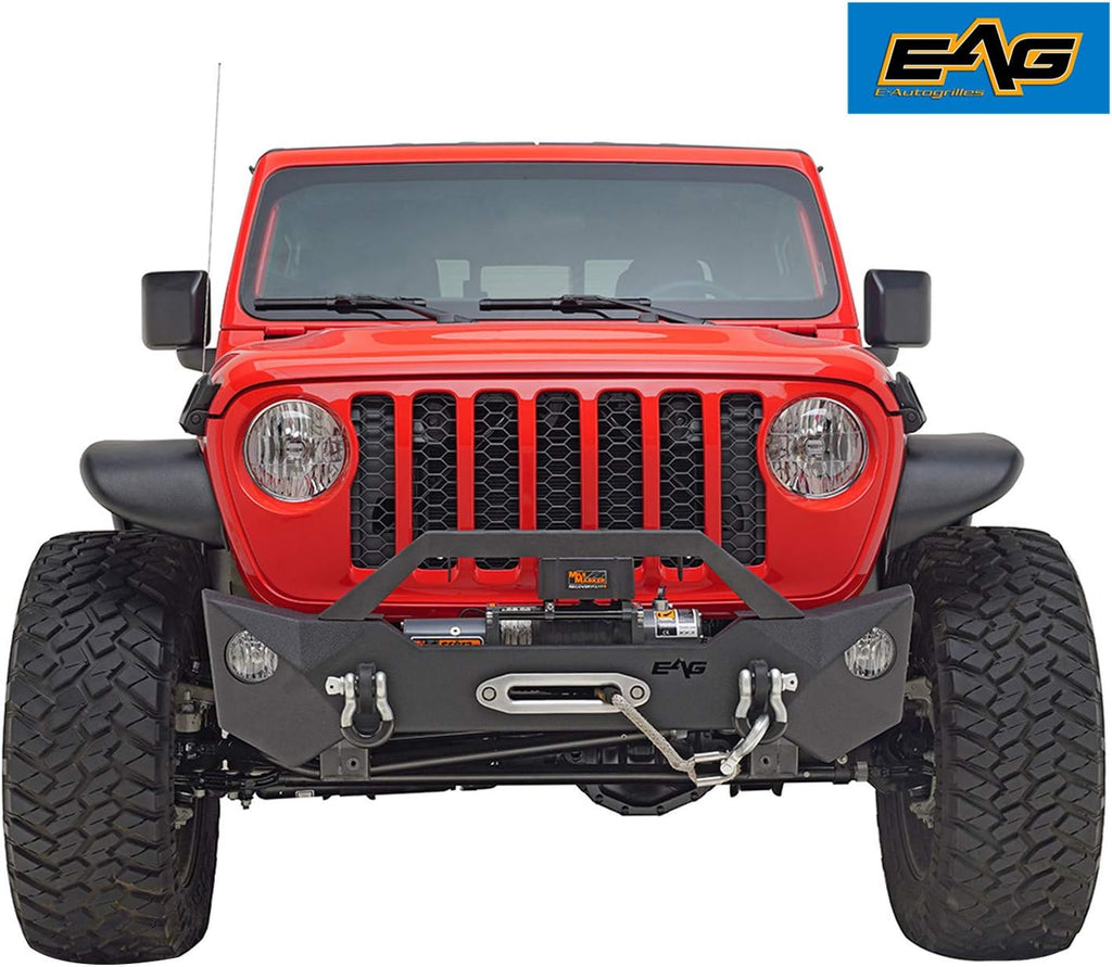 Front and Rear Bumper with Tire Carrier B9737