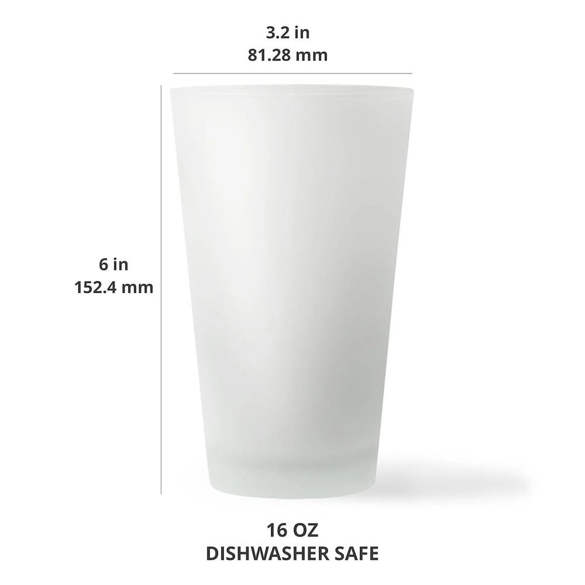 16 oz Pint Glass Z326