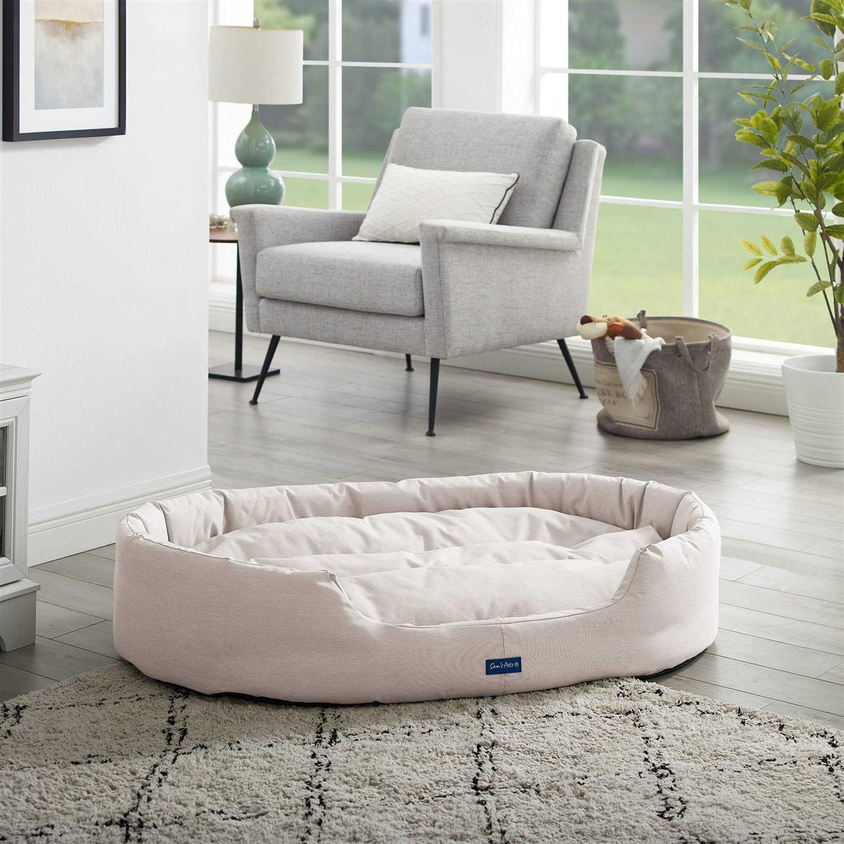 Round Dog Bed B8966