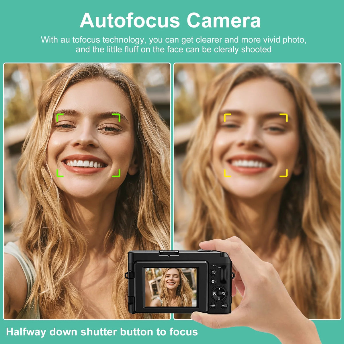 4K Digital Camera with 32GB Card C483