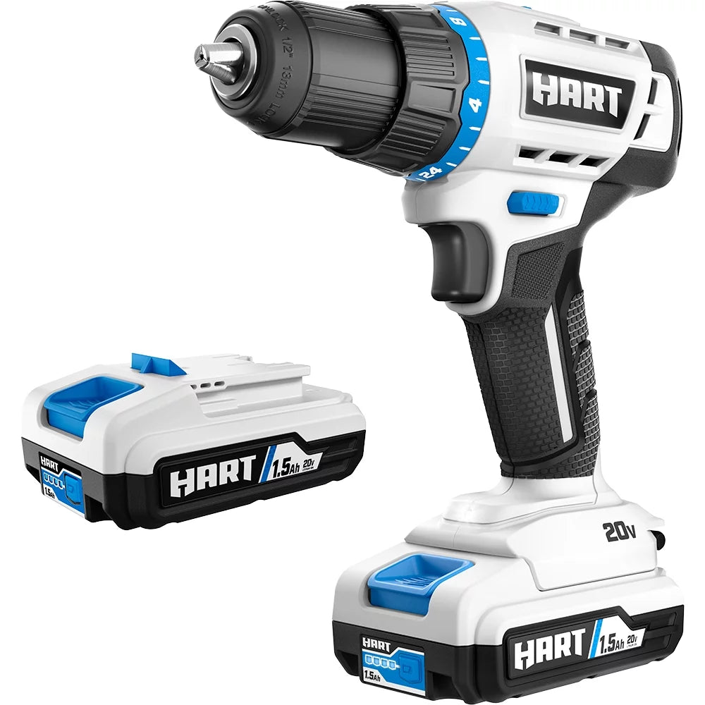 Cordless 1/2-inch Drill/Driver Kit with 2 Batteries R26448