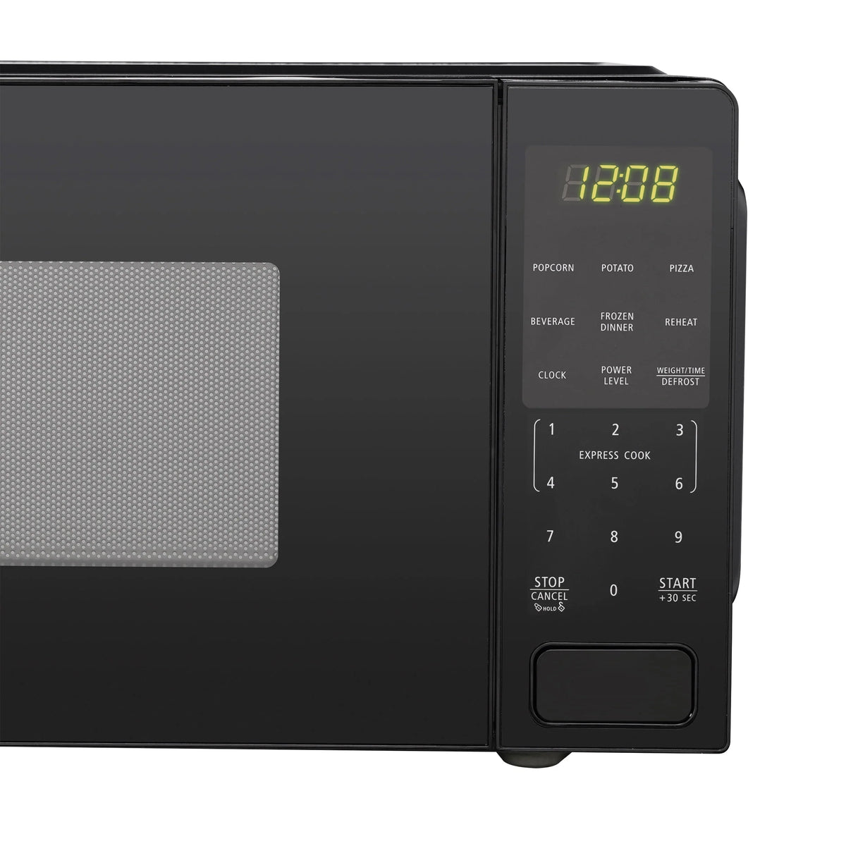 1.1 Cu ft 1000 Watts Black Countertop Microwave Oven T339738