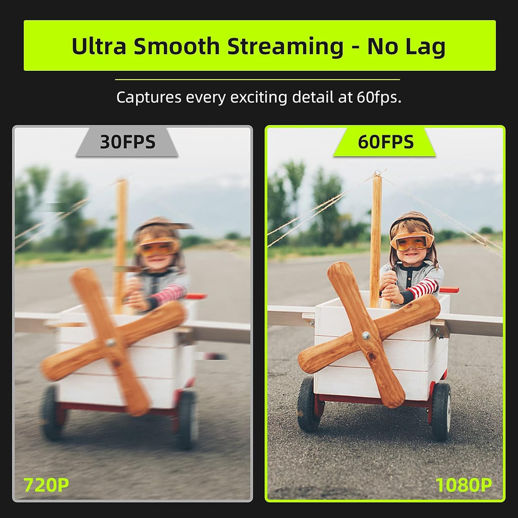 1080P 60FPS Webcam with Light R766901