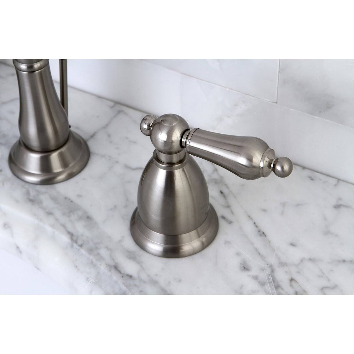 Oil Rubbed Bronze Widespread Lavatory Faucet with Pop-Up X2597