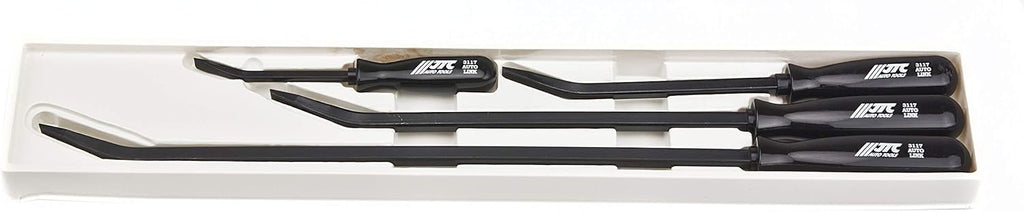 Heavy Duty 4 PC Angled Tip Pry Bar Set with Strike Cap Handle O21911