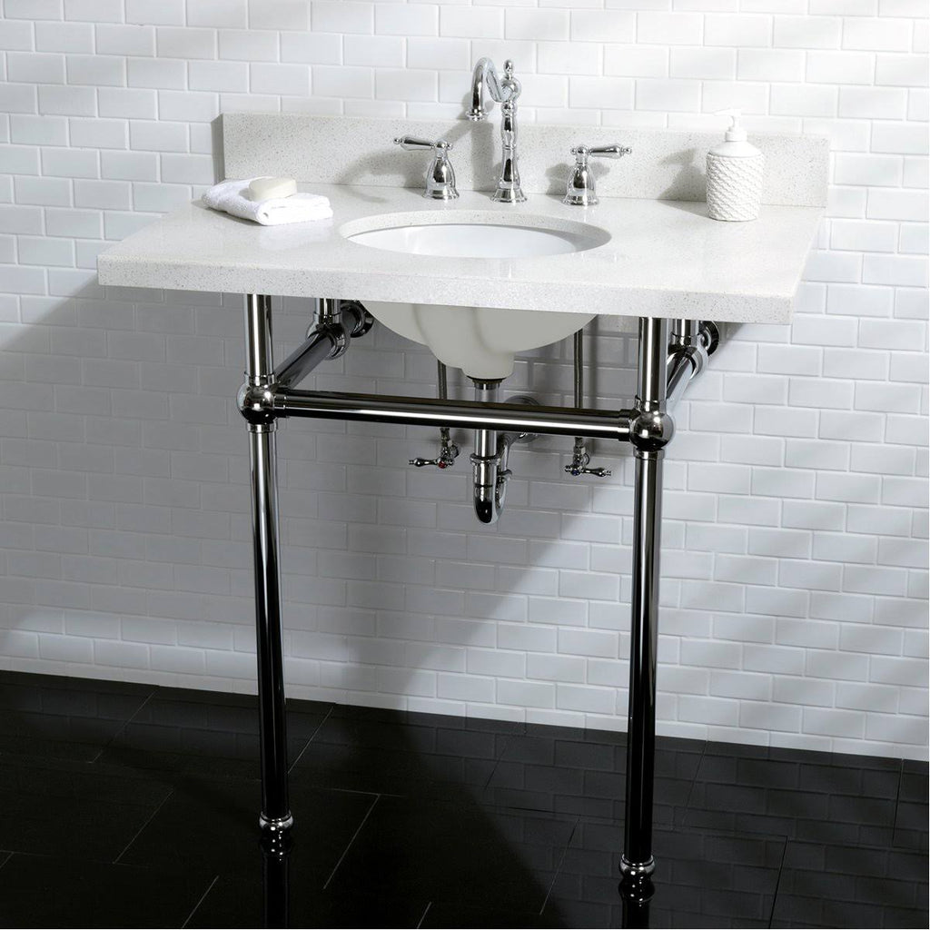 Oil Rubbed Bronze Widespread Lavatory Faucet with Pop-Up X2597