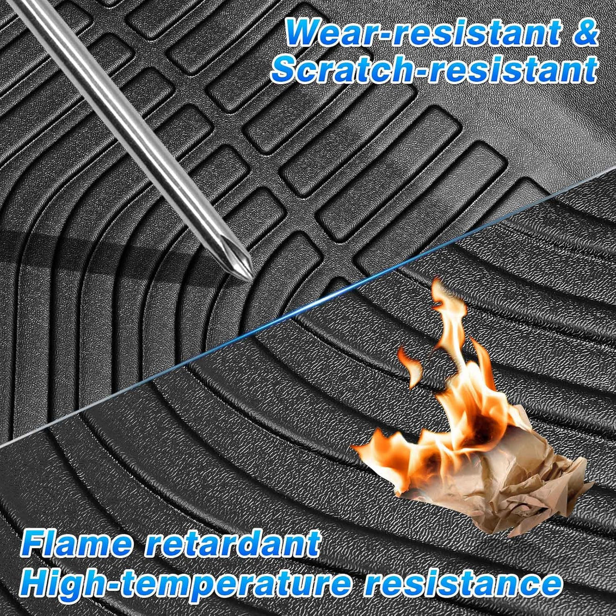 Custom Fit TPO Floor Liners 1st and 2nd Row R8127