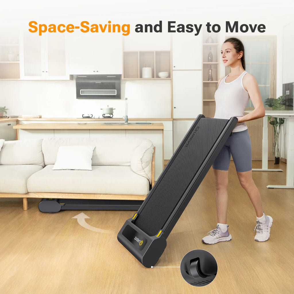 2 in 1 Under Desk Treadmill with Remote Control D52697