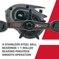 Low Profile Fishing Reel D446