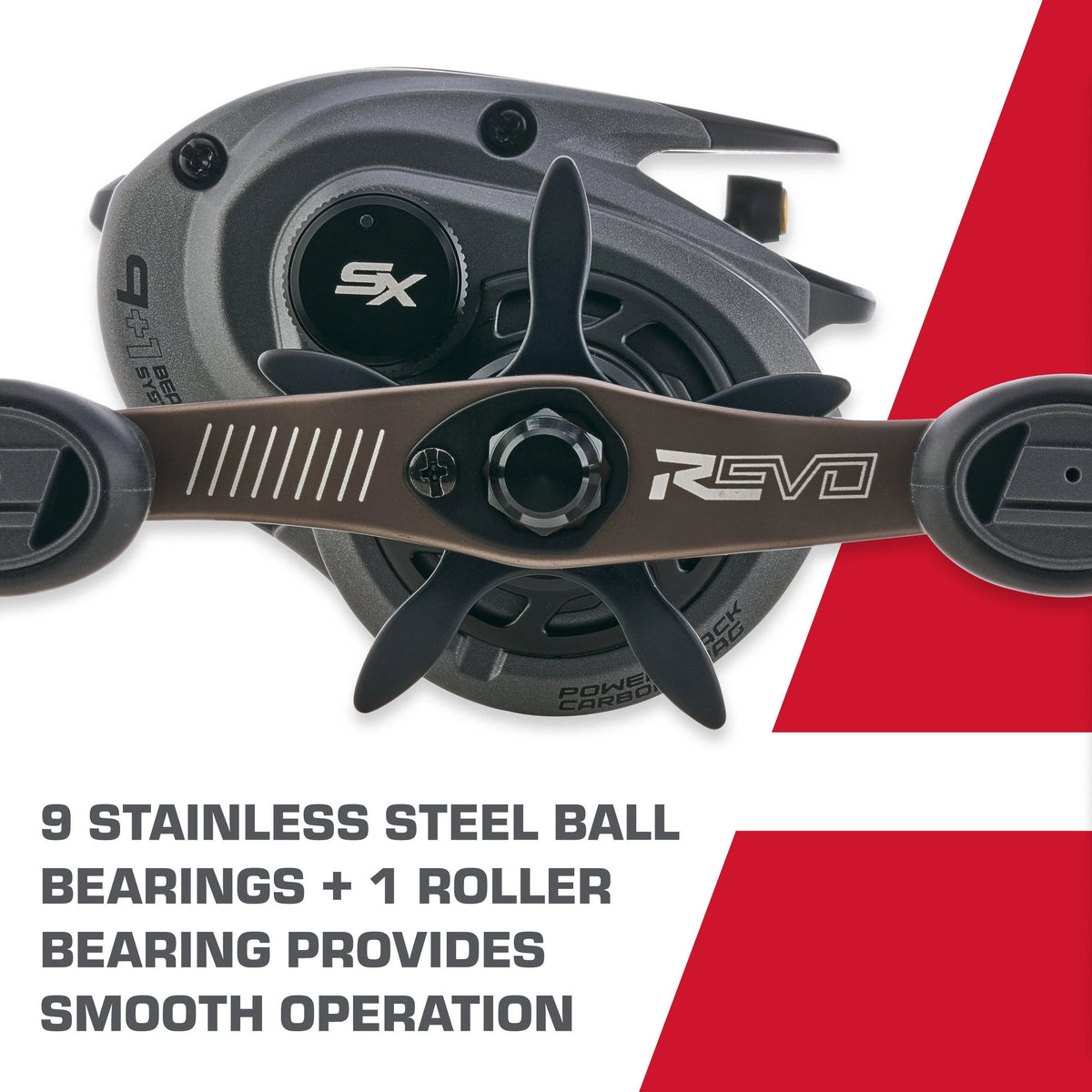 Low Profile Fishing Reel D446