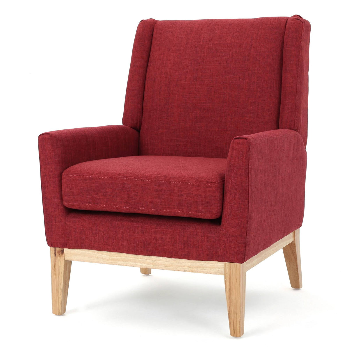 Red Fabric Accent Chair C59245