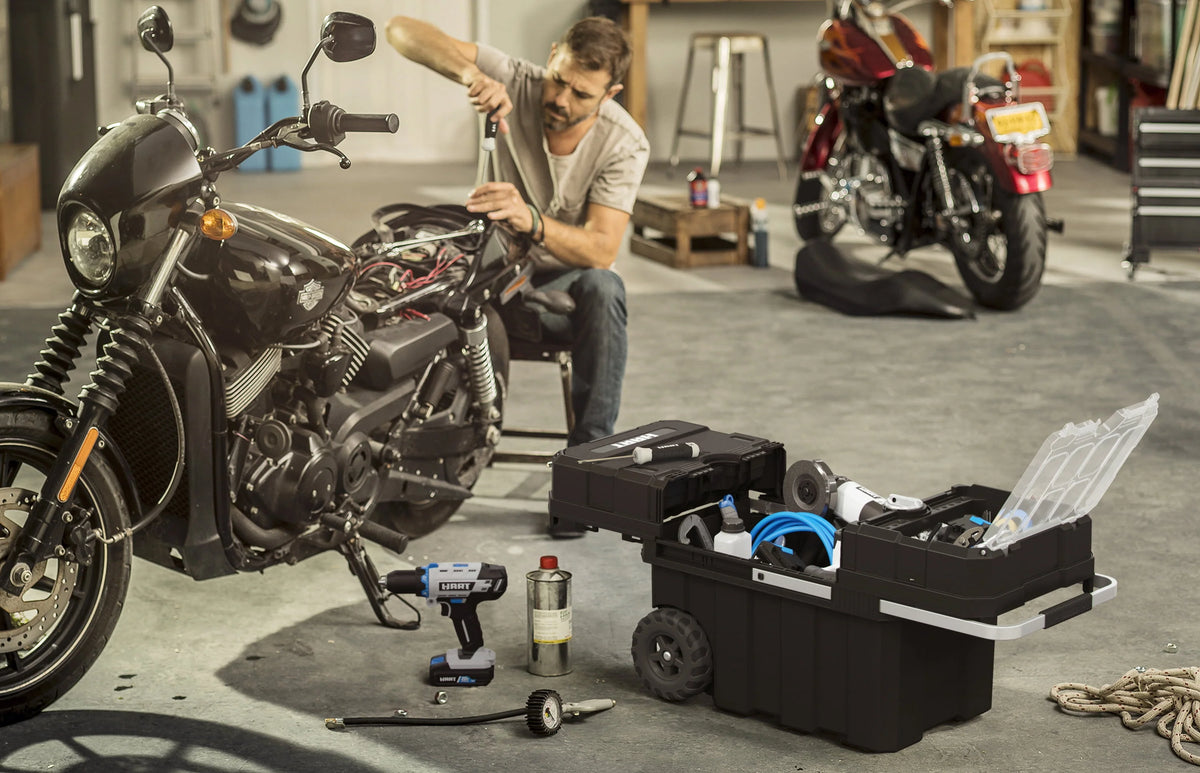 Black 24in Rolling Tool Box H72766