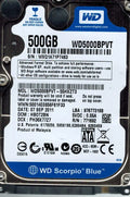 500GB Hard Drive H558