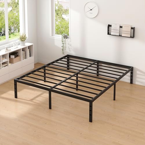 Queen Size Metal Bed Frame O670036